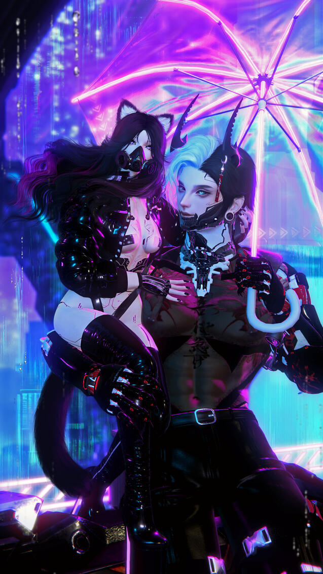 Noir and Mimi Noir and Mimi